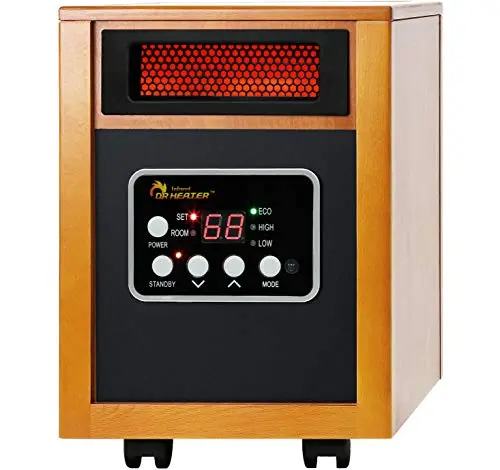Dr Infrared Heater portable space heater with dual heating system