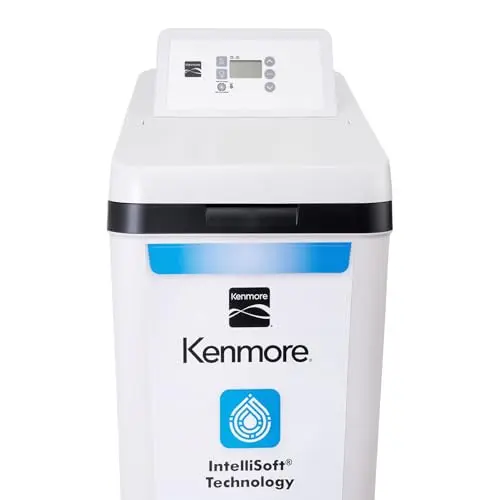 Kenmore 420 water softener with AI technology for efficiency