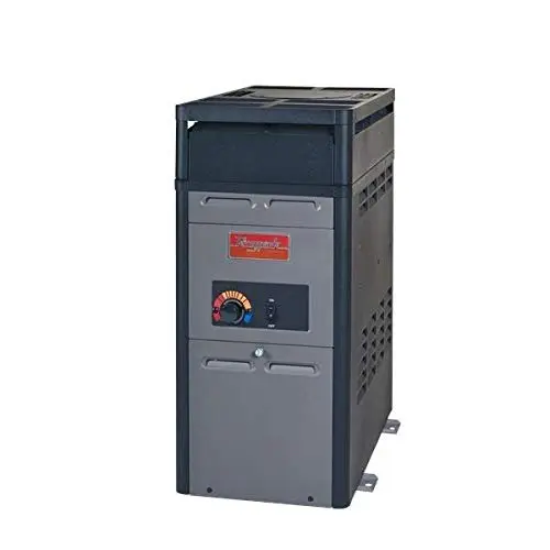 Raypak 105,000 BTU natural gas pool heater for smaller inground pools and spas