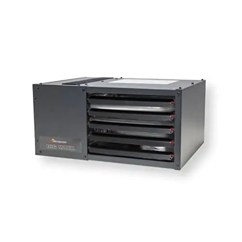 Mr. Heater Big Maxx 50,000 BTU natural gas ceiling-mounted garage heater