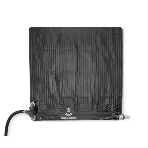 Intex solar pool heater mat laid flat for above ground pool heating