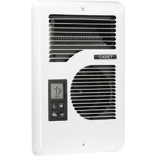 Cadet Energy Plus wall heater with digital thermostat display