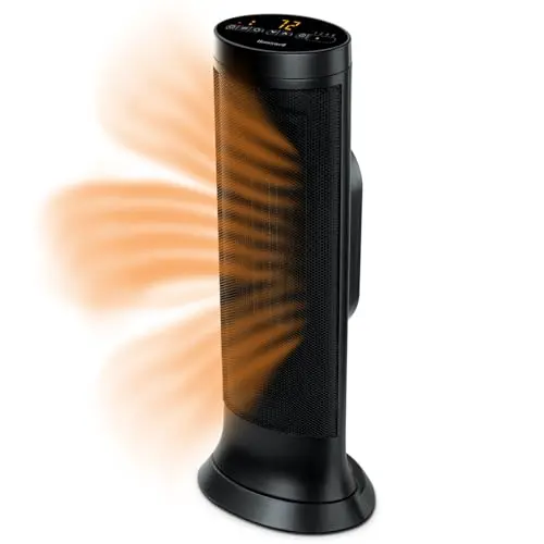 Honeywell slim ceramic tower heater with digital display