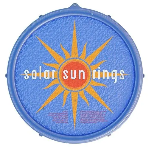 Solar Sun Ring pool heater cover for heat retention