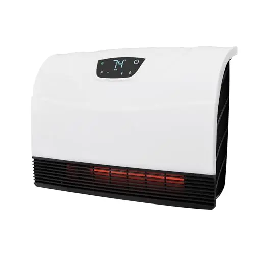 Heat Storm wall mounted infrared heater with Wi-Fi control