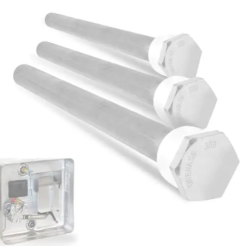 ONENESS 369 magnesium anode rod 3-pack for RV water heaters