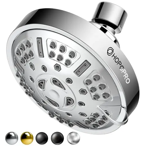 HOPOPRO high pressure shower head with 9 adjustable settings