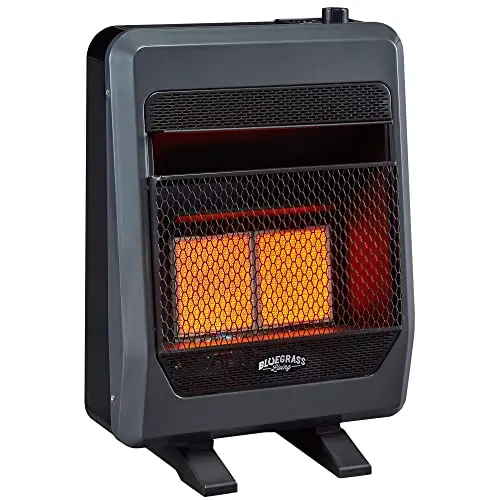 Bluegrass Living Ventless Natural Gas Infrared Heater