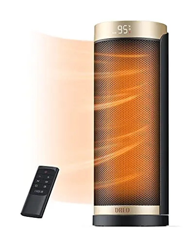 Dreo PTC ceramic space heater with remote control