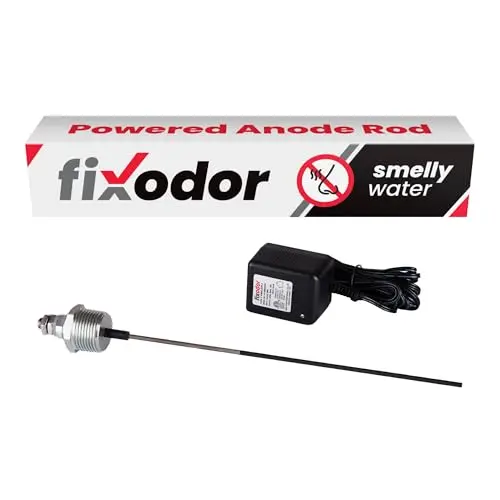 FixOdor powered anode rod for 10-90 gallon water heaters