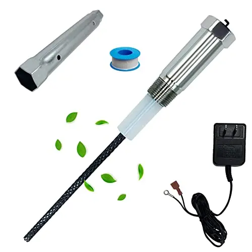 Dromix titanium electric anode rod with installation wrench