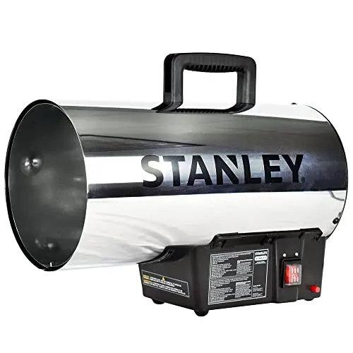 STANLEY propane torpedo heater for budget pole barn heating