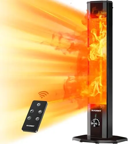 HAIMMY 42-inch tower patio heater with remote