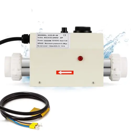 Mxmoonant 3KW electric pool heater with temperature control