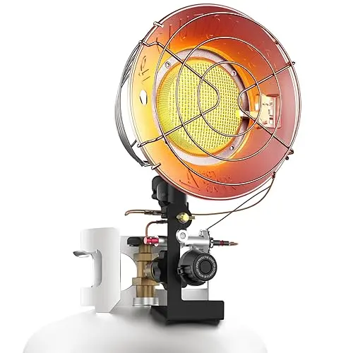 GASLAND compact propane tank top heater for outdoor events