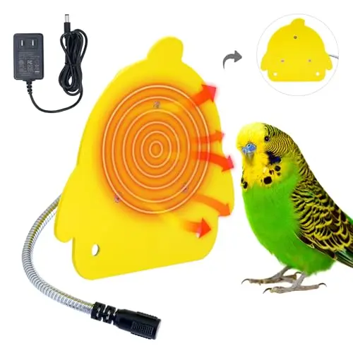 NAOEDEAH yellow bird heater pad with mounting hardware