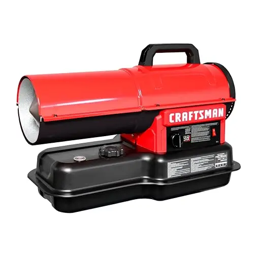 Craftsman 80,000 BTU forced air kerosene diesel heater