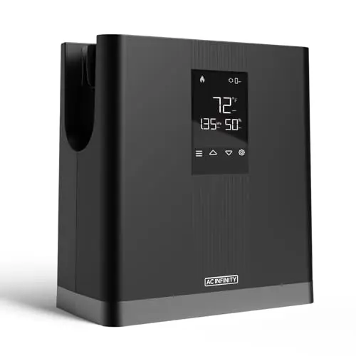 AC Infinity THERMOFORGE T3 grow tent heater with digital display and extension hose