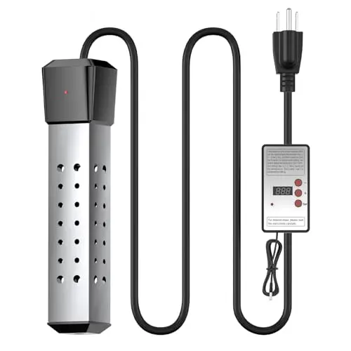 GABROGA 2000W pool heater with thermostat for above ground pools