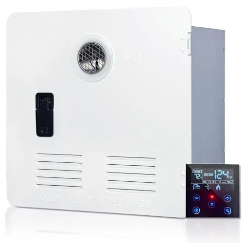 TCFUNDY RV tankless water heater with digital control