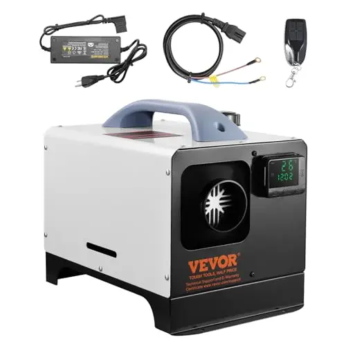 VEVOR 5-8KW diesel heater with multiple voltage support