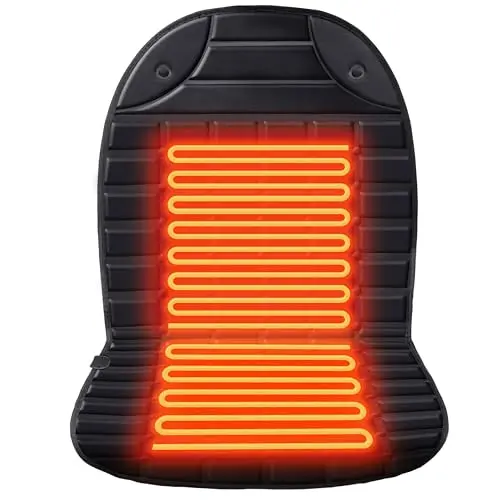 Aimery UL listed heated seat cushion with dual heat settings