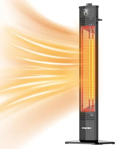 Encyclpo portable tower heater for outdoor use