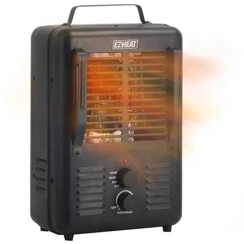 EZ-HEAT portable milkhouse style utility heater