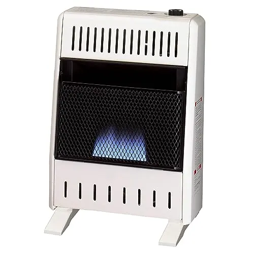 ProCom blue flame propane heater with manual control