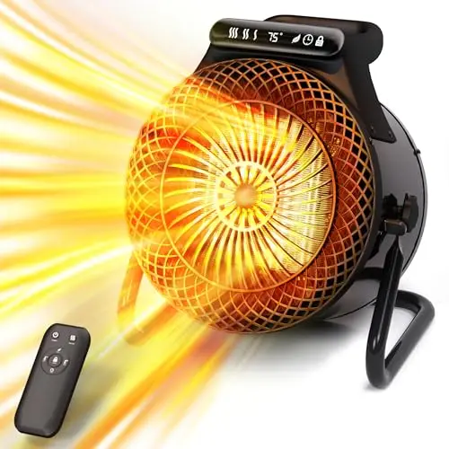 Riseon outdoor electric heater with remote control