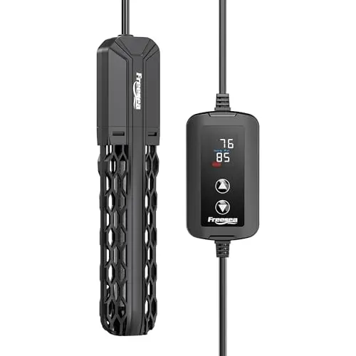 FREESEA 200W submersible aquarium heater with digital LED controller