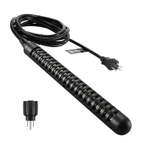 GRILLME titanium immersion water heater for pools and bathtubs