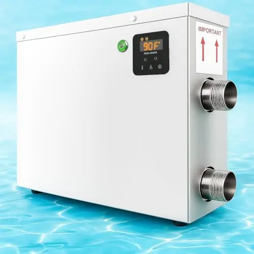 STPFFOT 11KW electric pool heater for small inground pools and spas