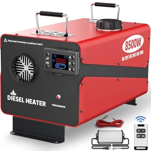 Wodli 8500W diesel heater with LCD display