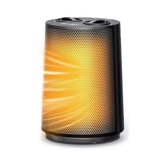 GiveBest small portable electric heater for desk or bedside