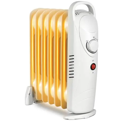LifePlus small oil filled radiant space heater