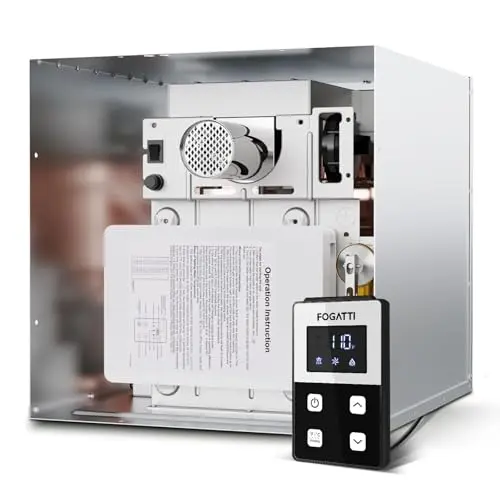 FOGATTI RV tankless water heater with multiple door size options