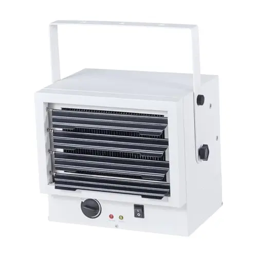 VEVOR heavy duty 5000W garage heater mounted on wall